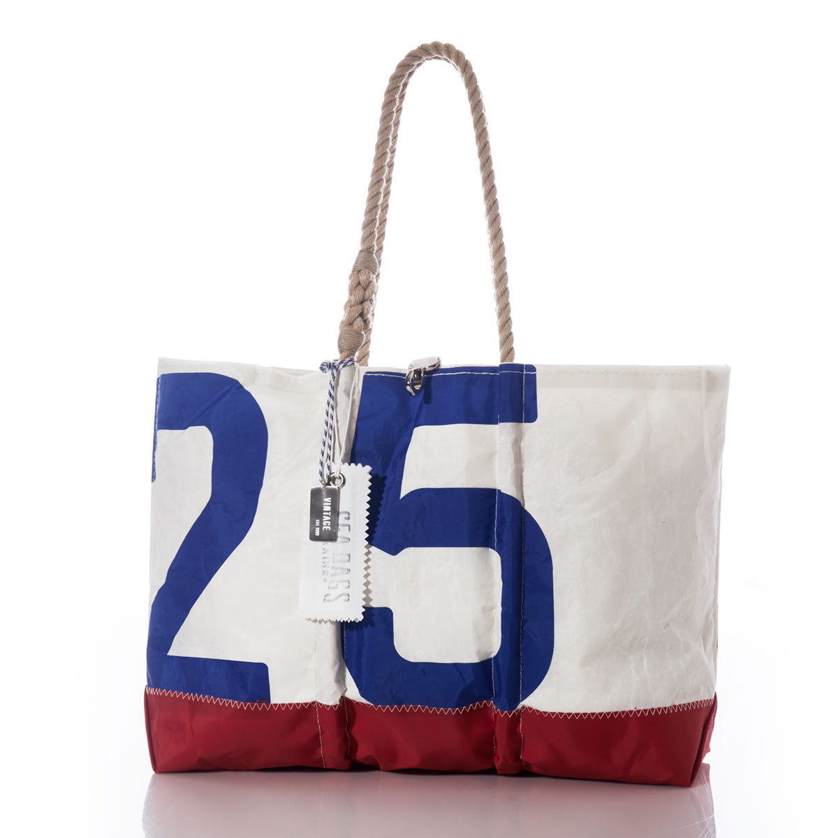 Vintage Blue 25 Ogunquit Beach Tote