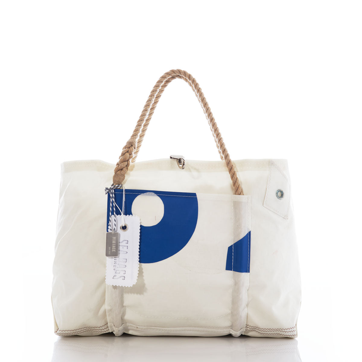 Vintage Blue 6 Wharf Tote