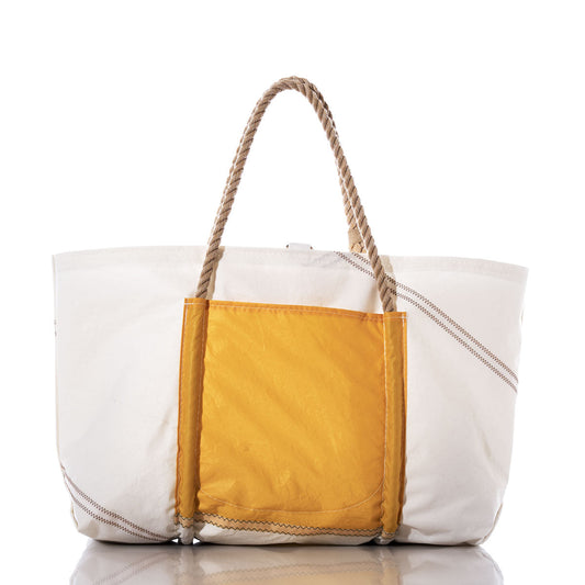 Vintage Yellow Back Wharf Tote Alternate View