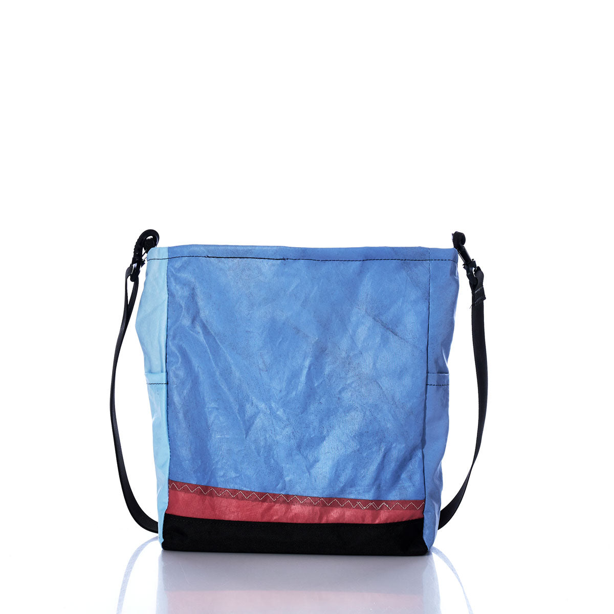 Vintage Red and Blue Medium Voyager Crew Crossbody Alternate View