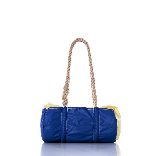 Vintage Blue Multicolor Baguette Bag