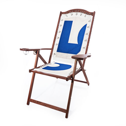 Vintage Blue 5 Lounge Chair