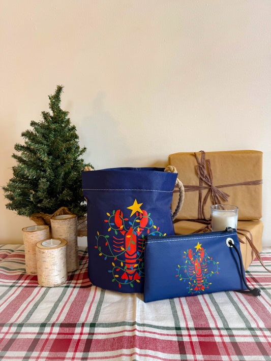 Lobster Lights Bucket Bag
