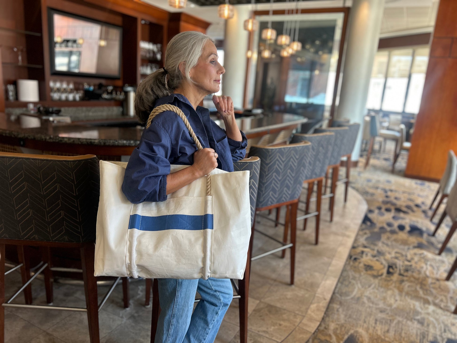 best travel tote bag with trolley sleeve Travelpro Platinum Elite UnderSeat and Medium Trolley Sleeve Travel Tote |