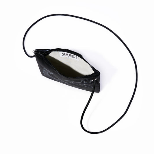 Black-on-Black Anchor Slim Crossbody Alternate Image 2