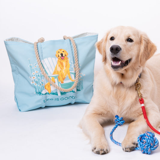 Floating Rope Dog Toy - Blue