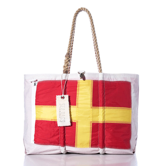 Romeo Signal Flag Large Tote