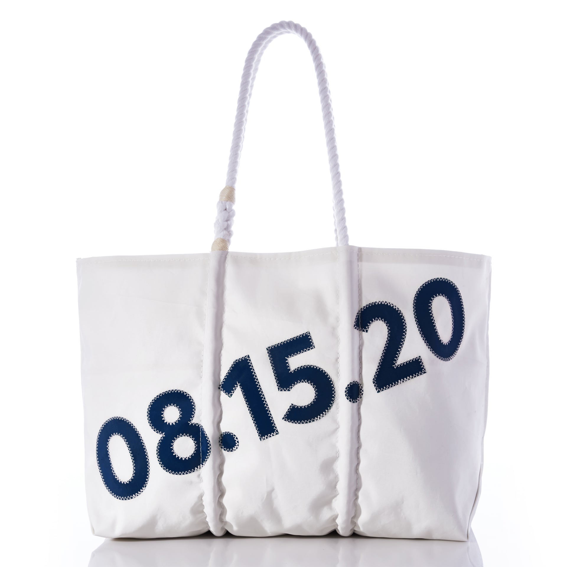 Custom Date Tote - Custom Date Tote - Large Hemp Rope