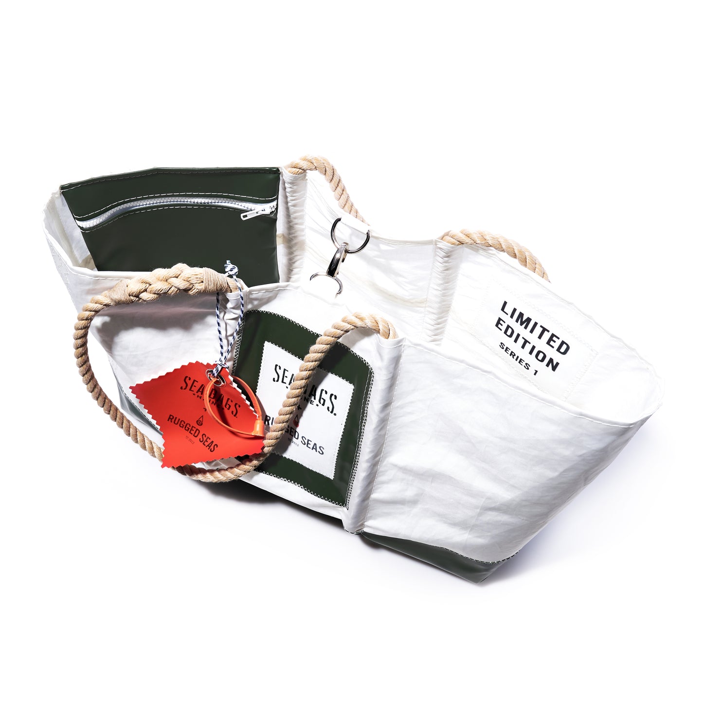 Trapline Large Tote - Dark Green