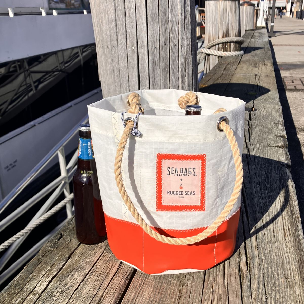 Trapline Beverage Bucket Bag Orange