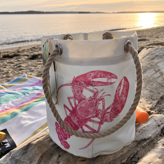 Pink Lobster Beachcomber Bucket