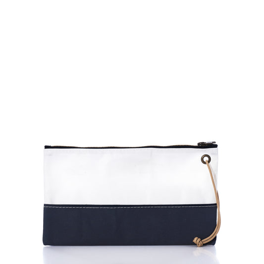 Navy Chebeague Large Wristlet