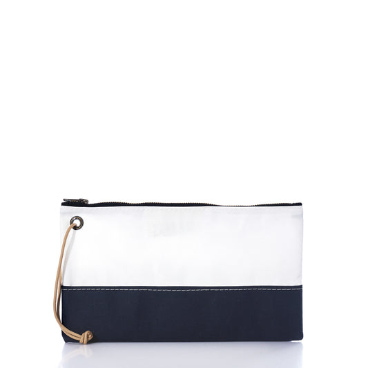 Navy Chebeague Large Wristlet