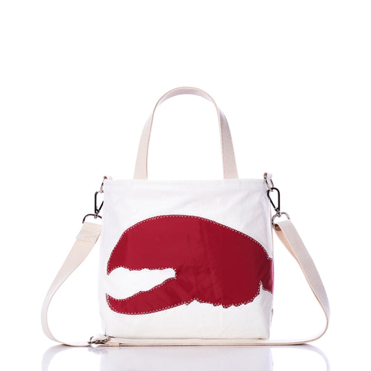 Red Lobster Claw Crossbody Tote