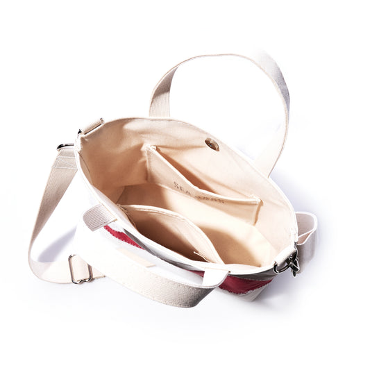 Red Lobster Claw Crossbody Tote