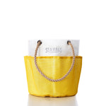 gardener's tool bucket with mesh pockets weatherproof yard and flowerbed work tote