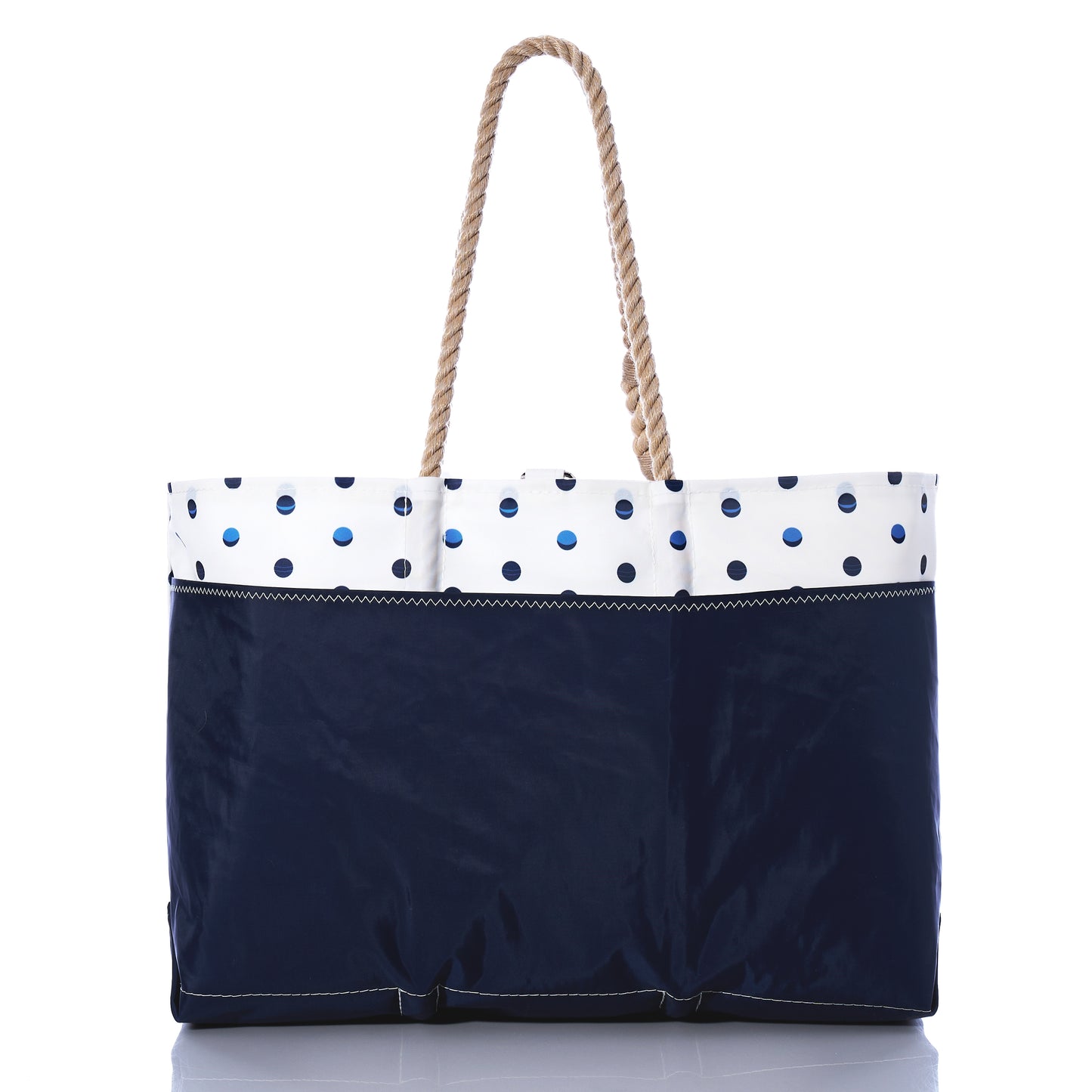 Fuchsia Anchor & Summer Dots Ogunquit Beach Tote