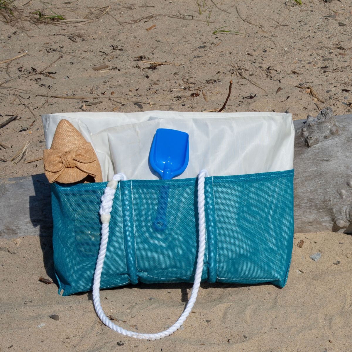 Ocean Teal Beachcomber Tote