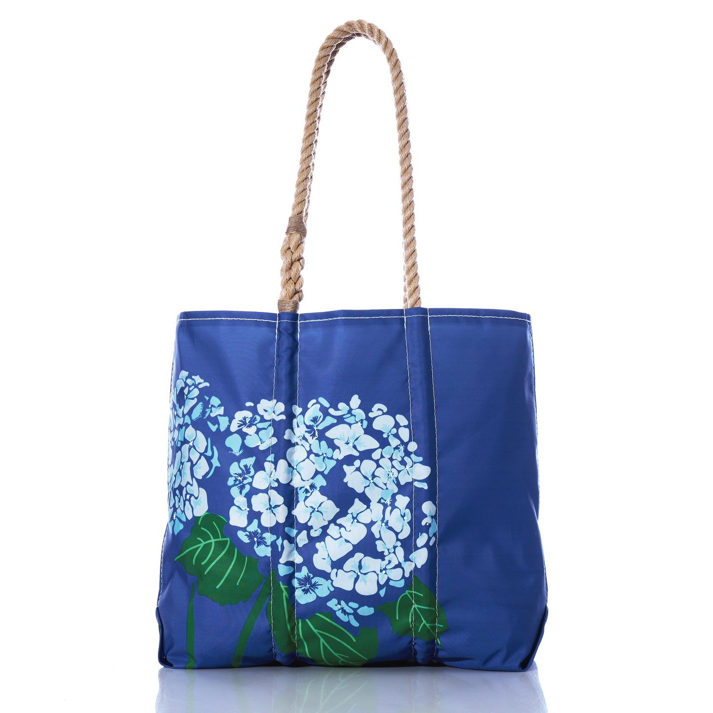Harbor Blue Hydrangea Medium Tote