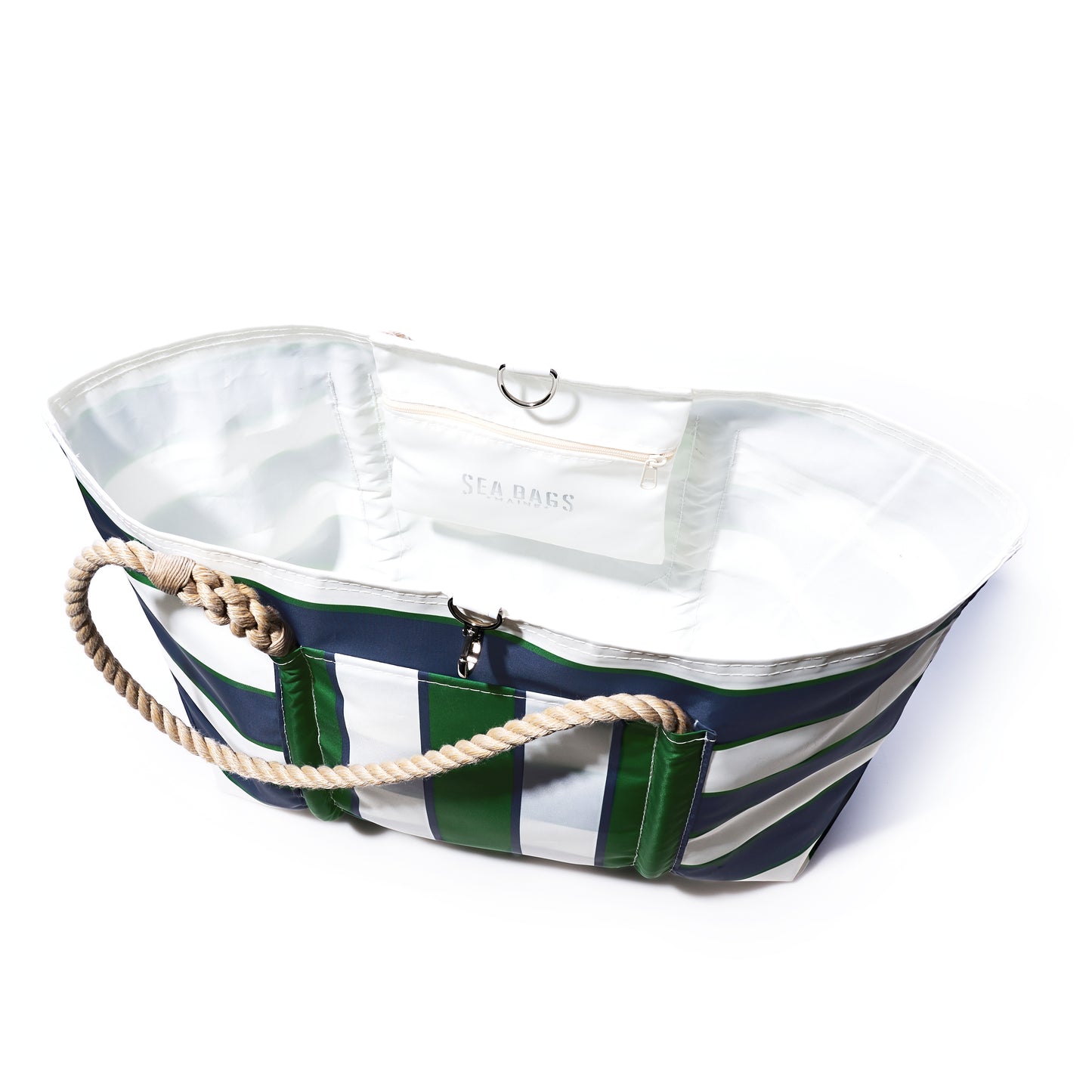 Preppy Stripe Pier Tote