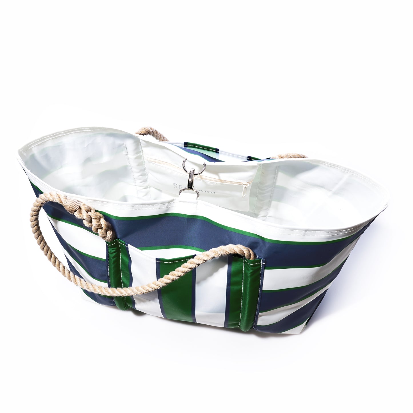 Preppy Stripe Pier Tote