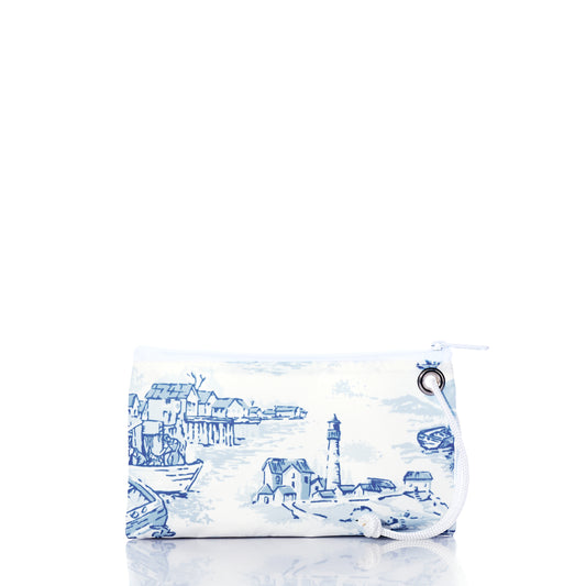 Maine Fishing Village Wristlet