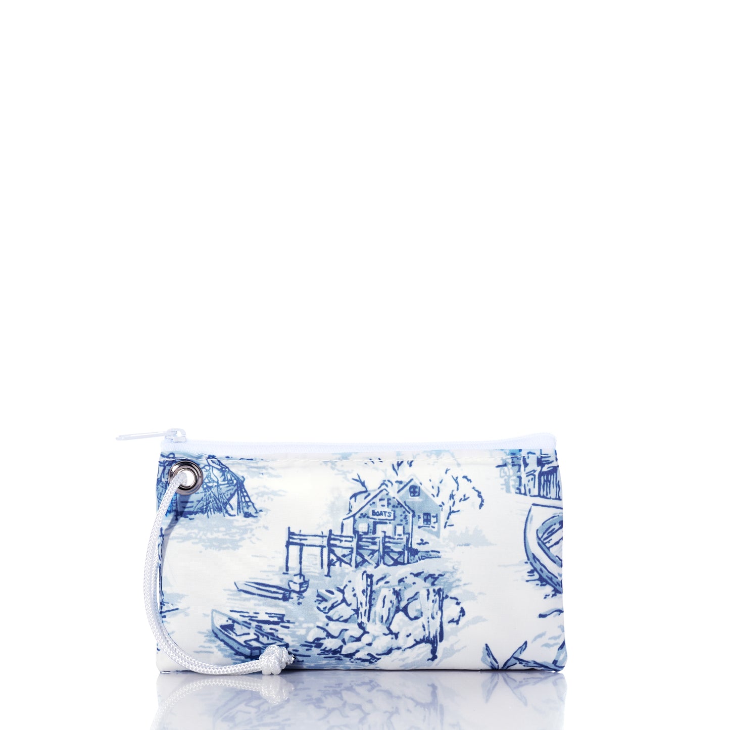 Maine Fishing Village Wristlet