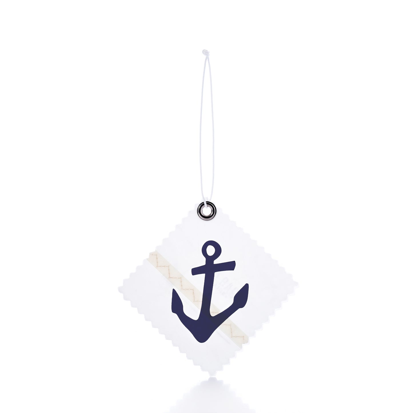 Navy Anchor Sail Cloth Gift Tag