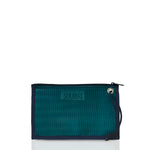 Ocean Teal Mesh Tote Organizer Pouch