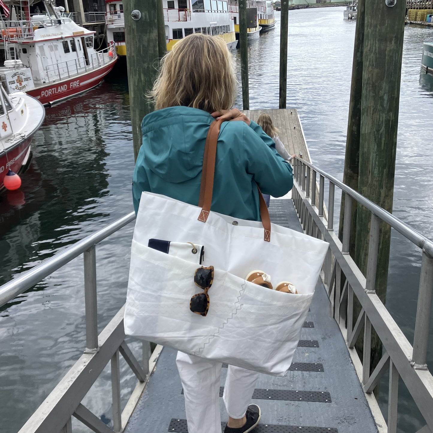 Large Market Tote | Recycled Sail Cloth