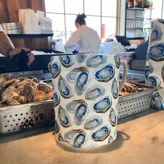 Watercolor Oyster Bucket