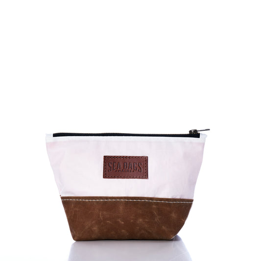 Tan Chebeague Cosmetic Bag