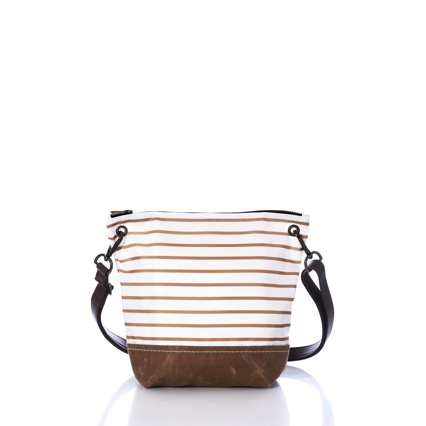 Tan Chebeague Stripe Crossbody