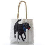 Black Lab Medium Tote