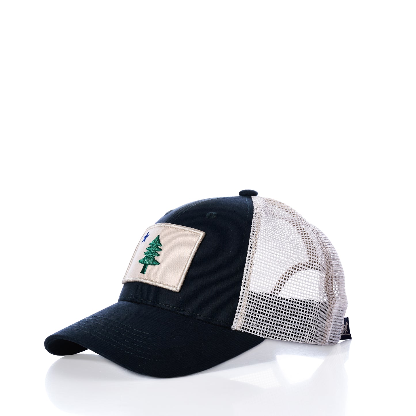maine trucker hat pine tree vintage flag bicentennial