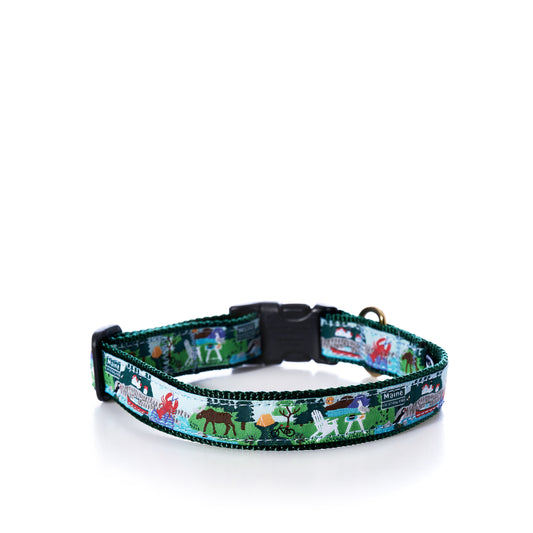 Vacationland Dog Collar