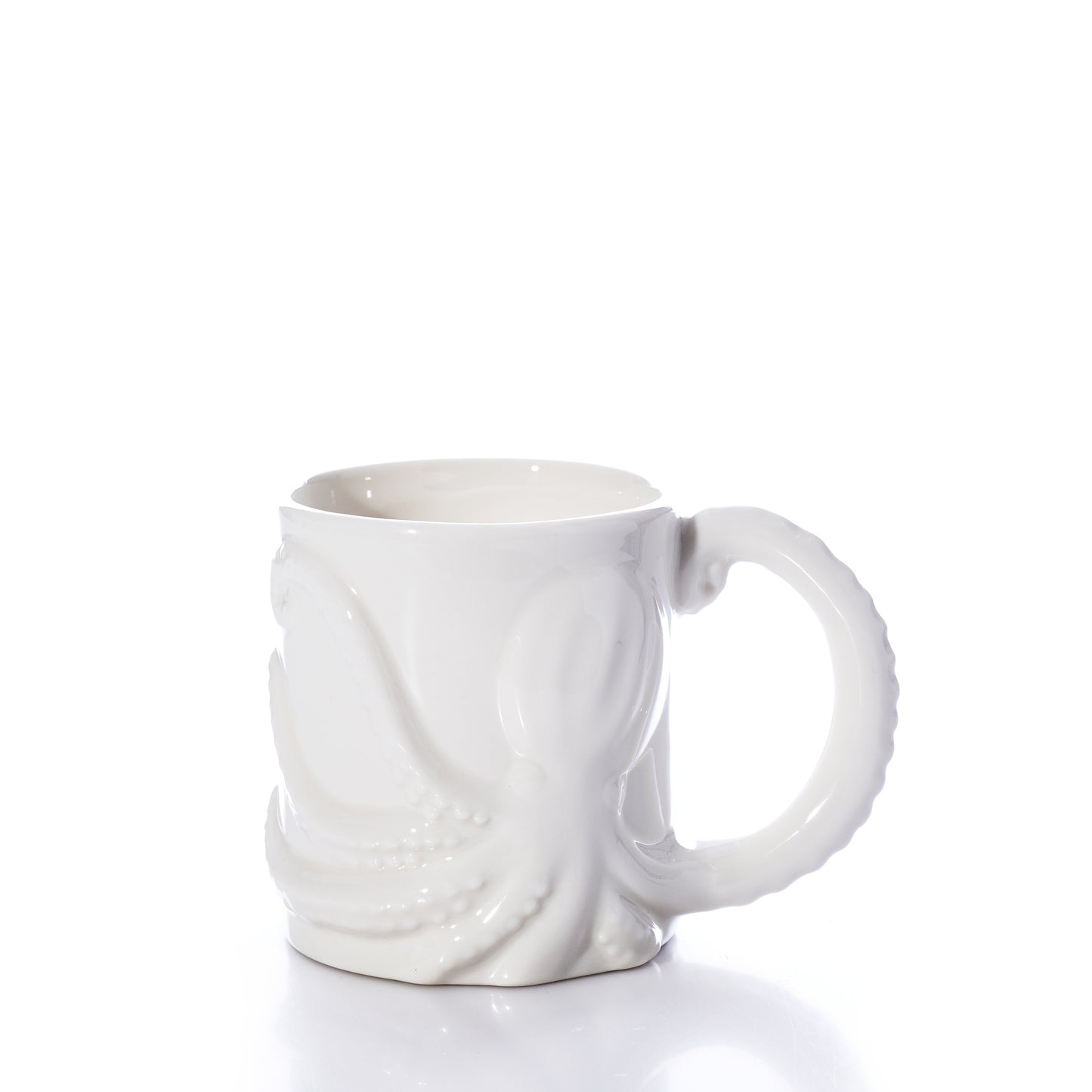 White Octopus Mug
