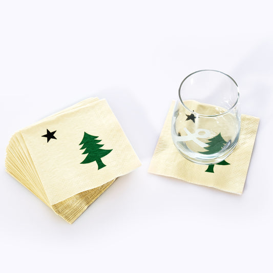 Maine Bicentennial Cocktail Napkins