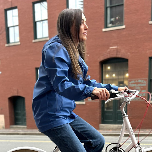 Harborside Waterproof Raincoat - High Tide