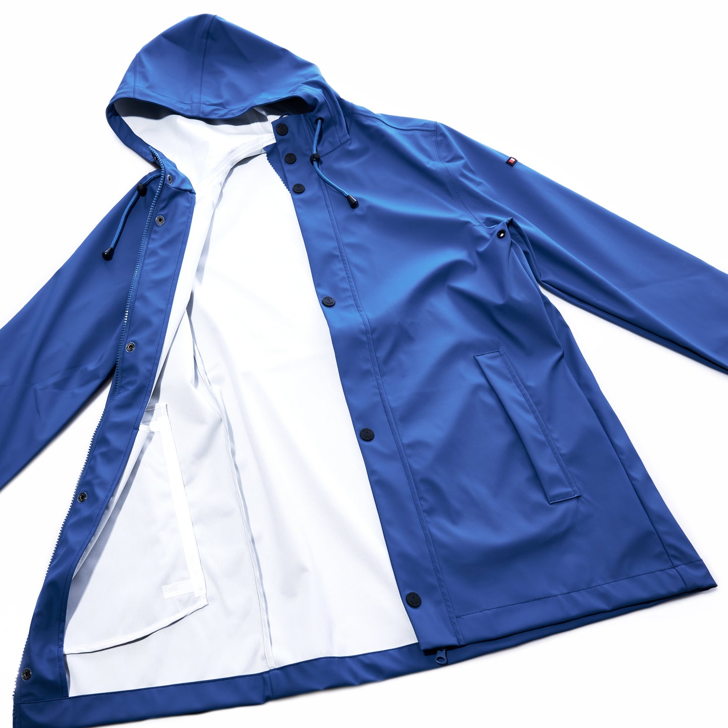 Harborside Waterproof Raincoat - High Tide
