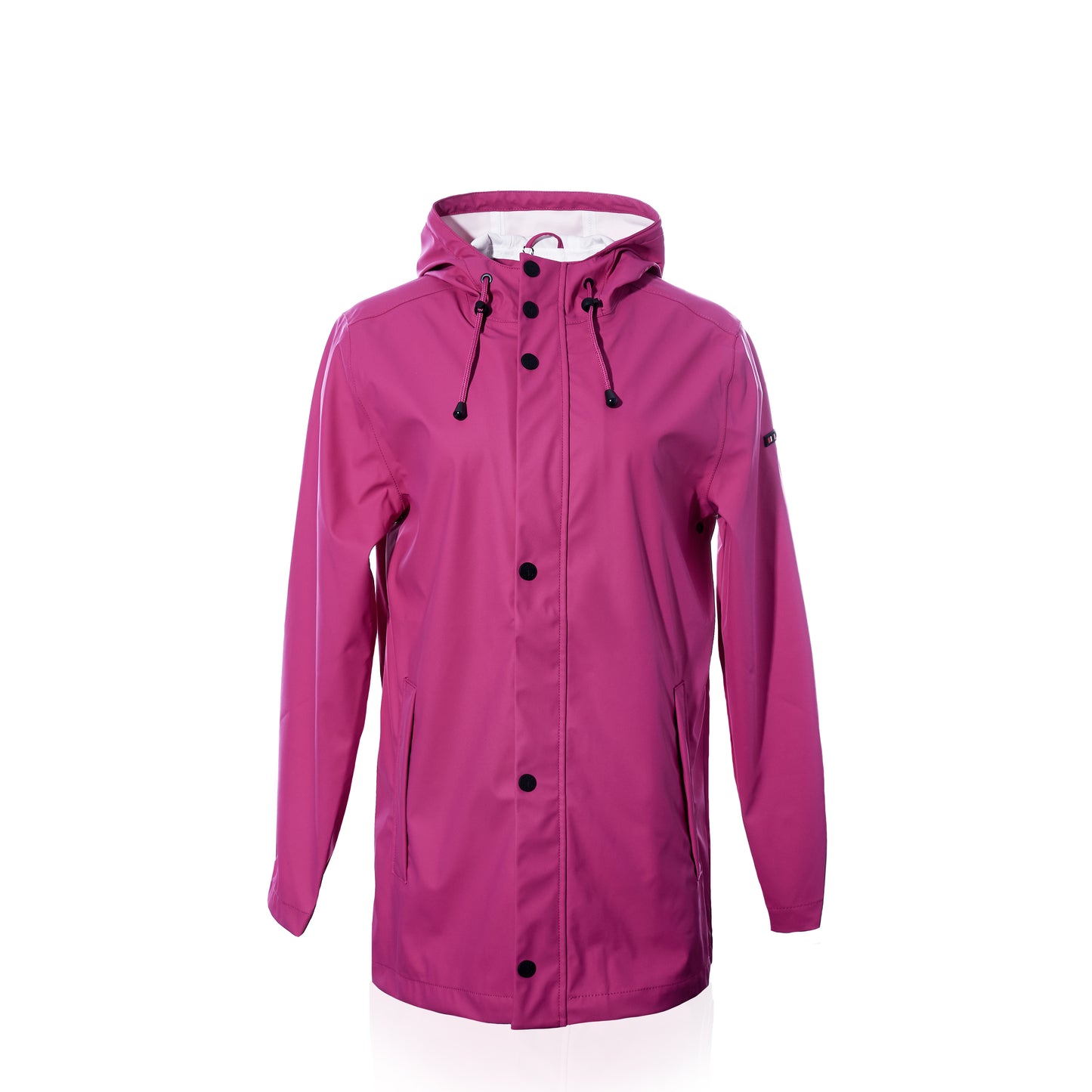Harborside Waterproof Raincoat - Fuchsia