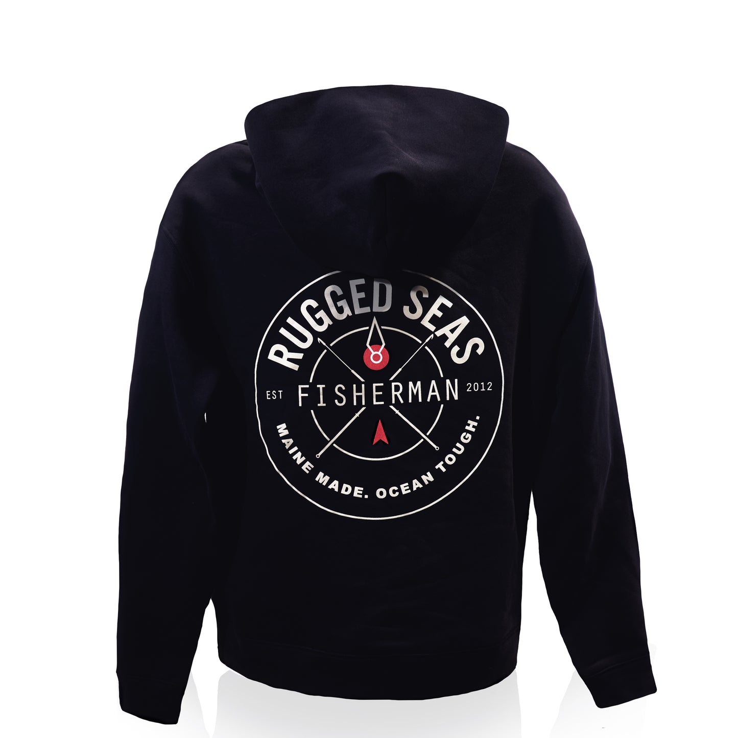 Rugged Seas Navy Hoodie