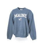 Crewneck Pullover - Denim Maine Anchor