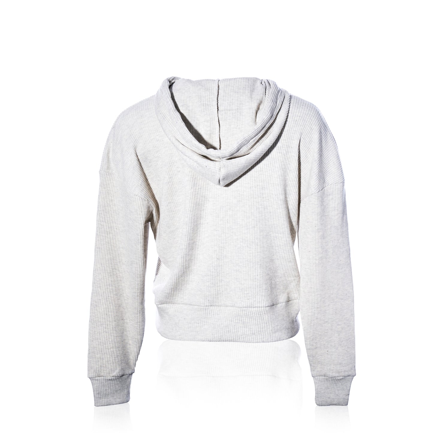 Ribbed Hoodie Pullover - Oatmeal Anchor