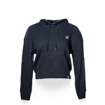 Ribbed Hoodie Pullover - Navy Anchor