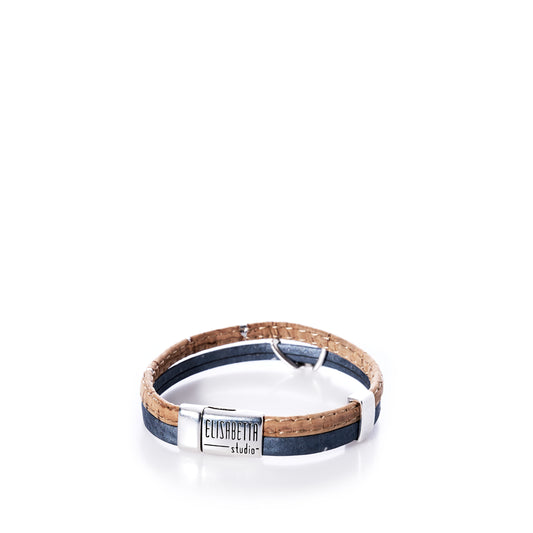 Classic Cork Bracelet Mermaid on Pearl Gray