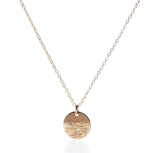 Pendant Necklace - Horizon Gold