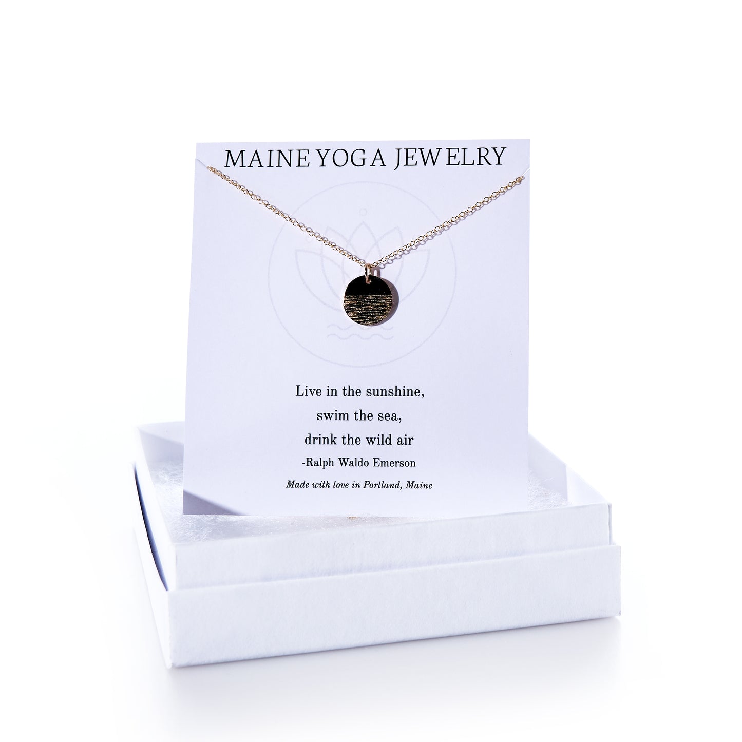 Pendant Necklace - Horizon Gold