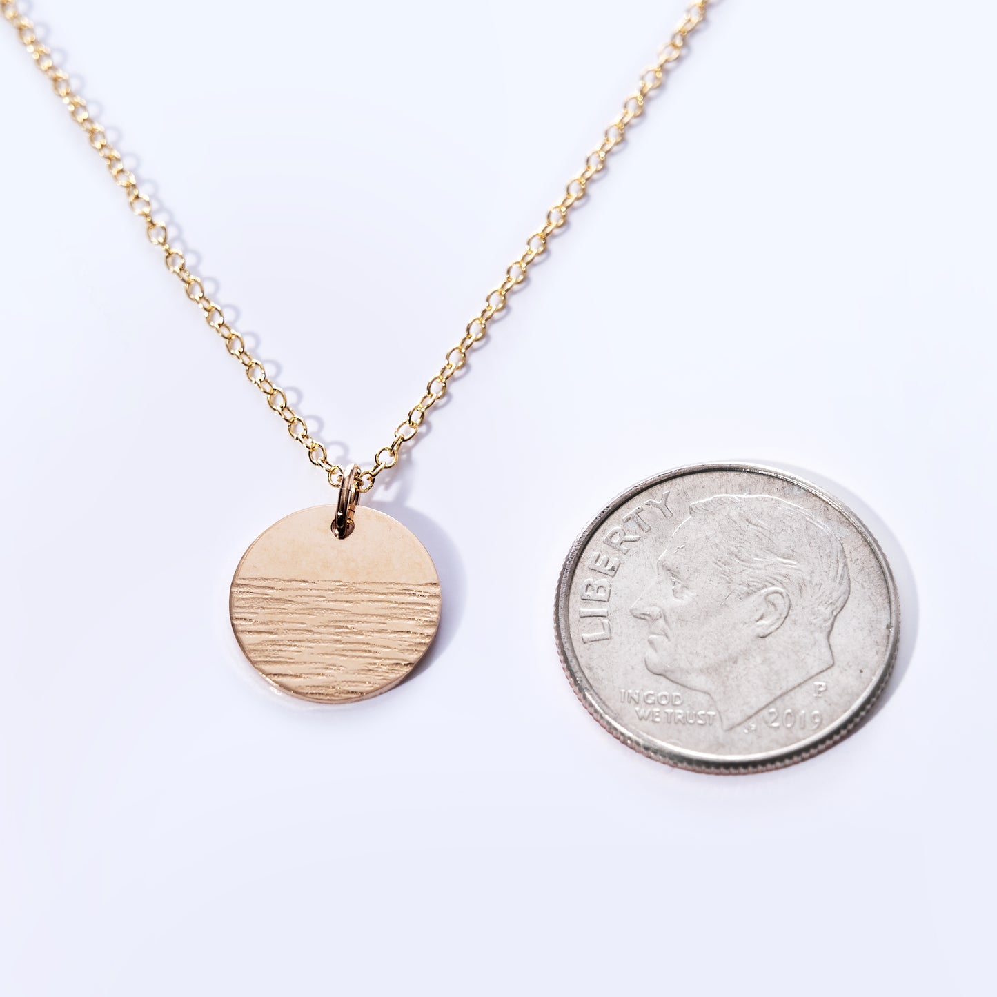 Pendant Necklace - Horizon Gold