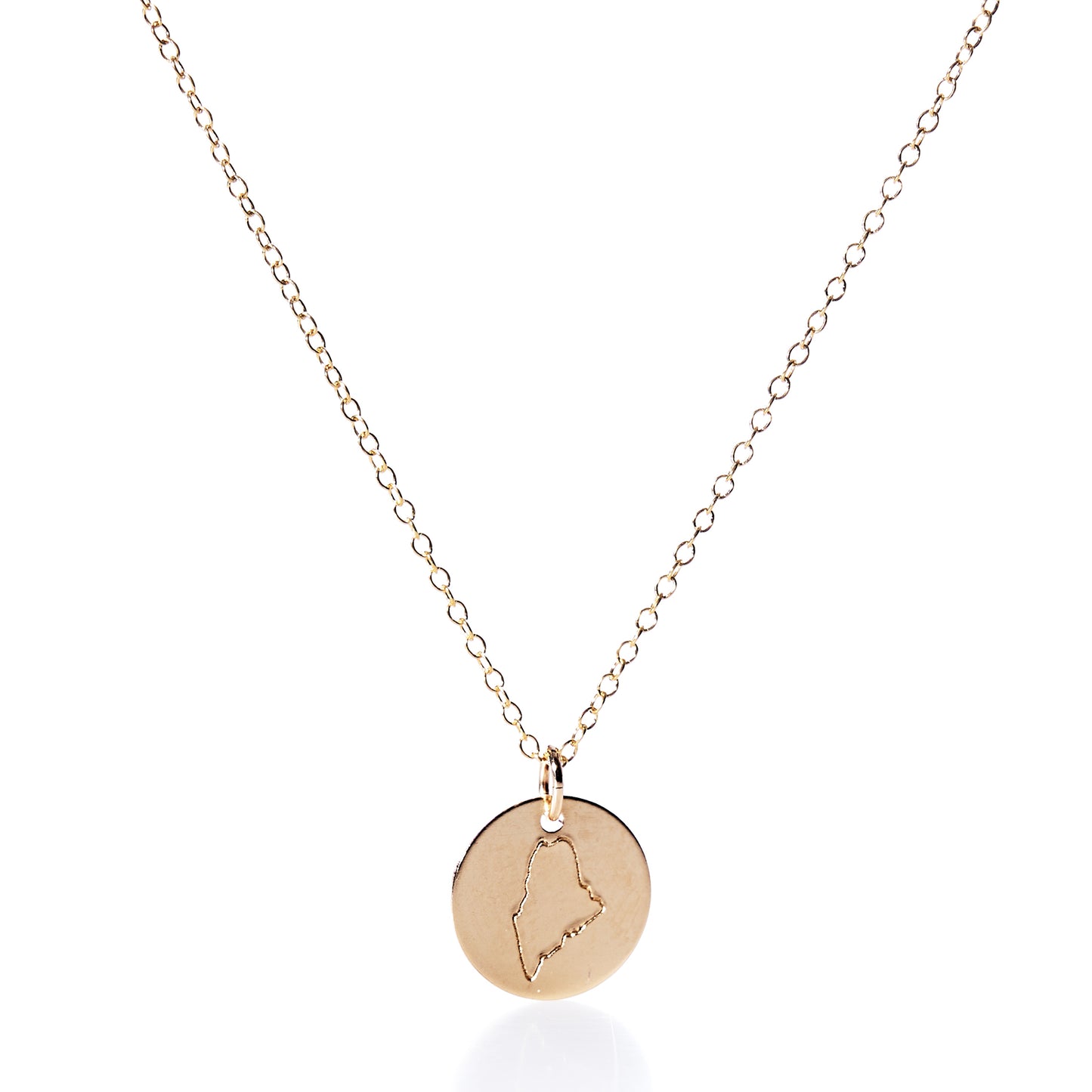 Pendant Necklace - Gold Maine